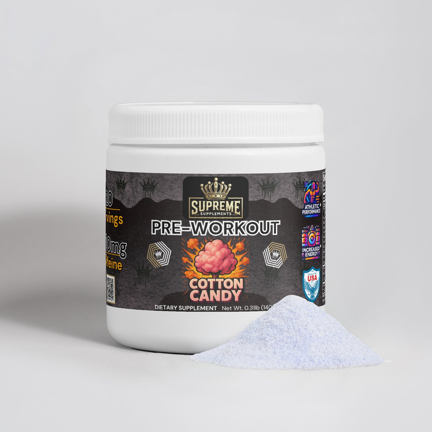 Energy Powder (Cotton Candy)