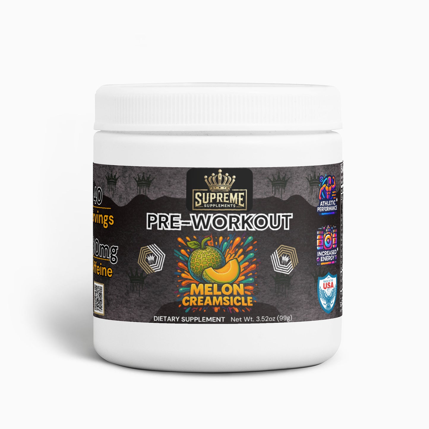 Energy Powder (Melon Creamsicle)