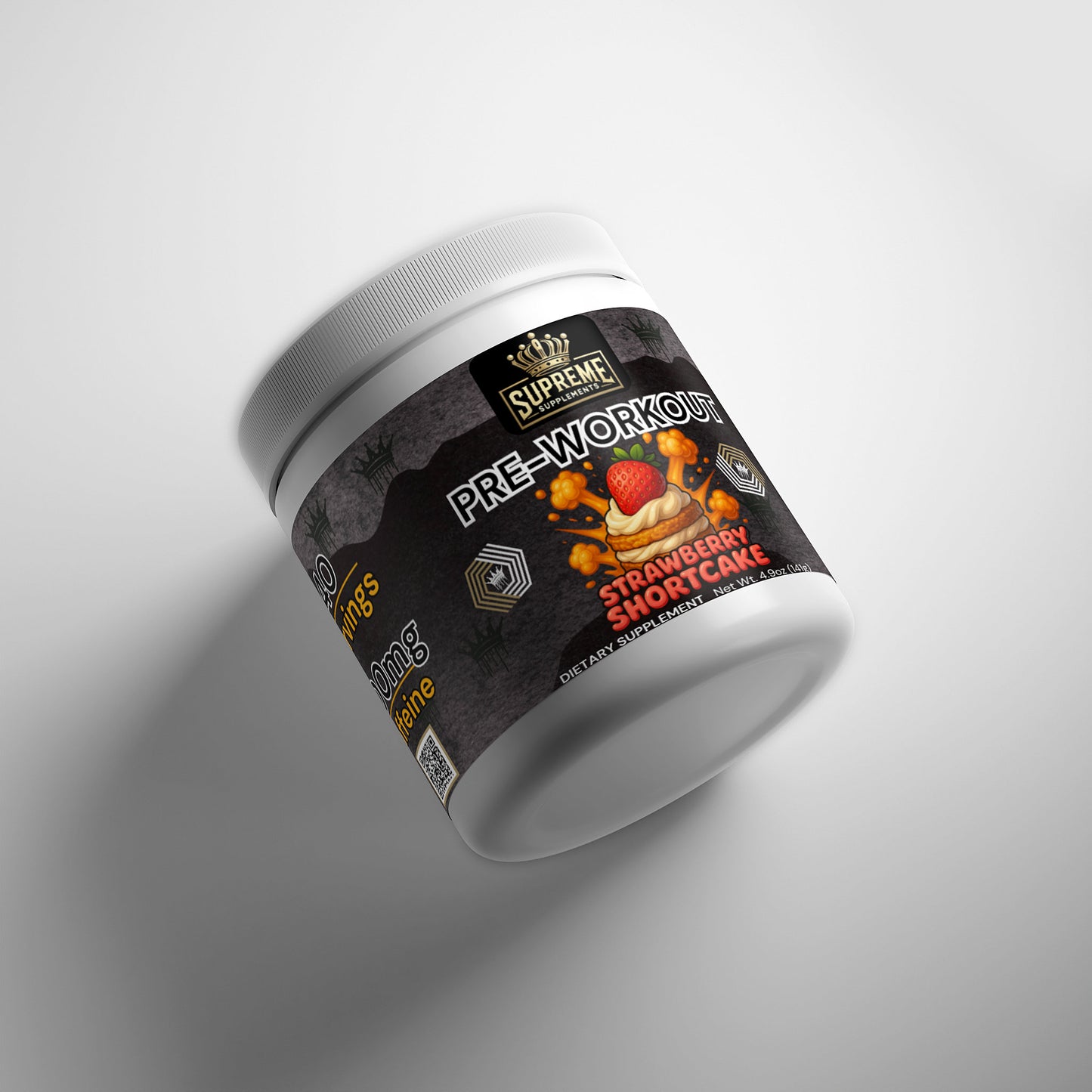 Energy Powder (Strawberry Shortcake)