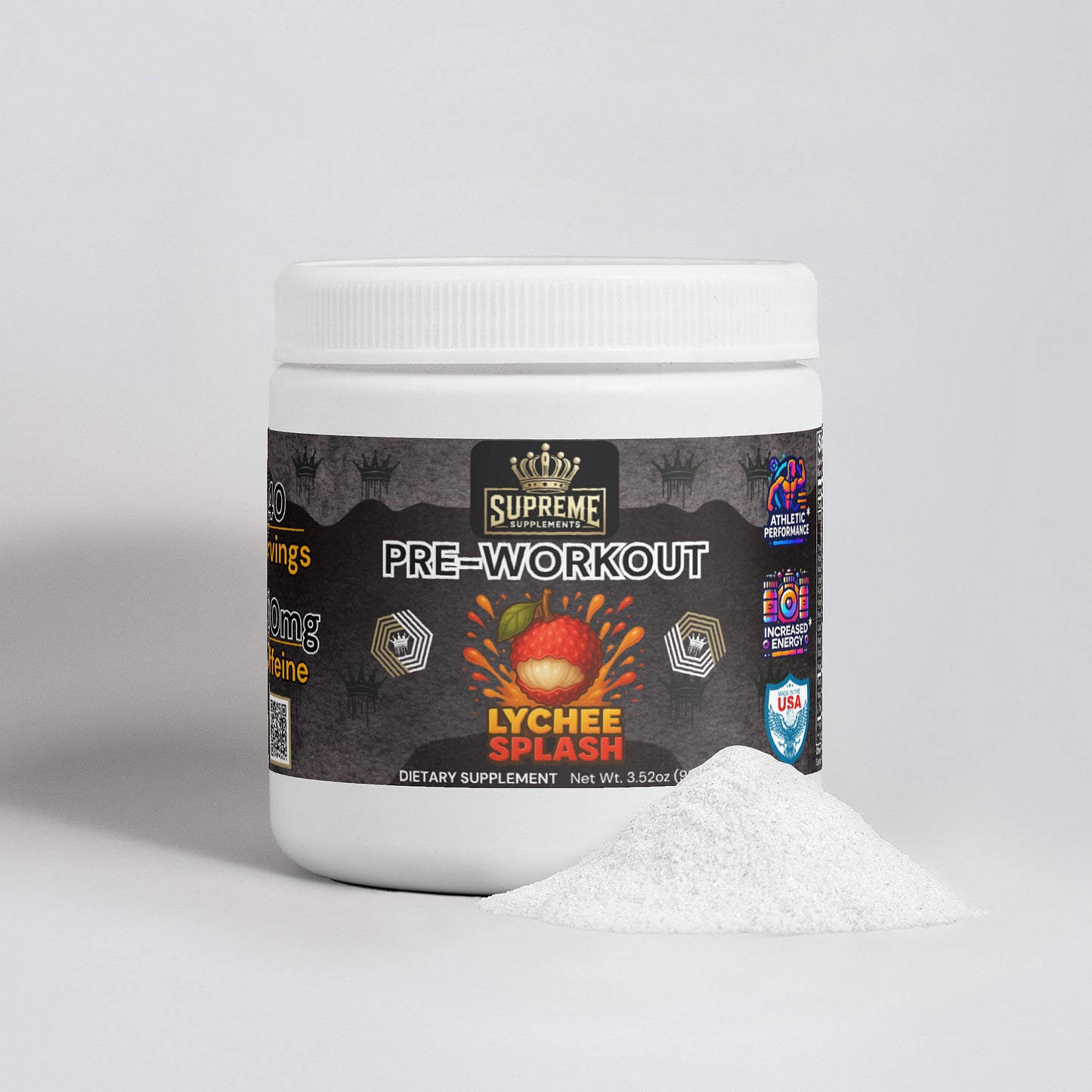 Energy Powder (Lychee Splash Energy)